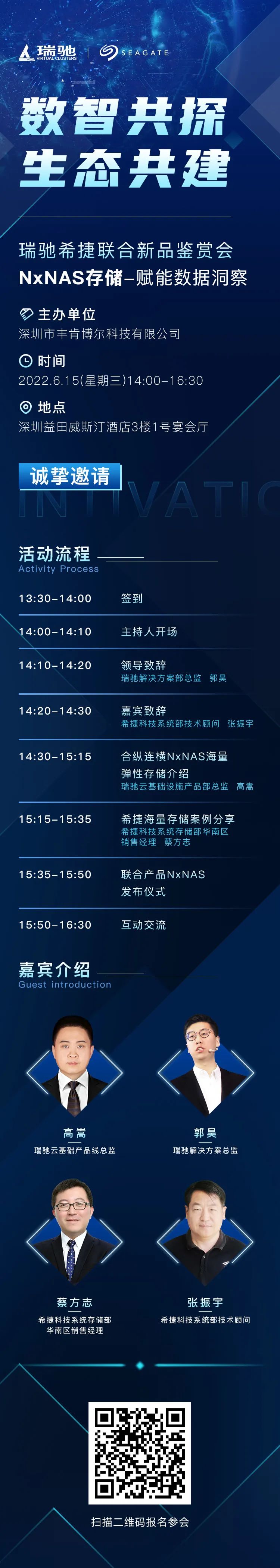 邀請(qǐng)函 | 瑞馳希捷聯(lián)合新品鑒賞會(huì)，誠邀您蒞臨